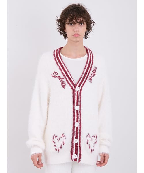 Gelato Pique HOLIDAY HOMME Feather Cardigan PMNT245088 White Men's