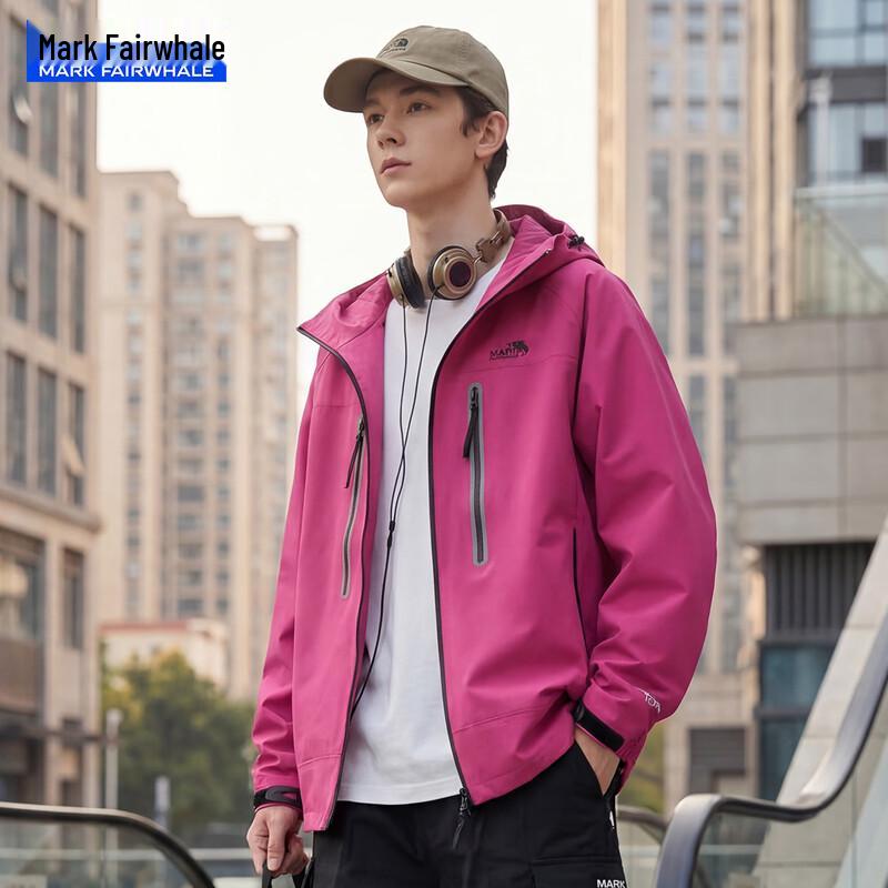 MARK FAIRWHALE Unisex Three-Proof Hooded Outdoor Jacket M