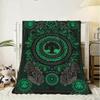 Magic The Gathering Throw Soft Flannel Throw Blanket, Lightweight Breathable Summer Nap Blanket For Sofa Home Travel Cozy Decor