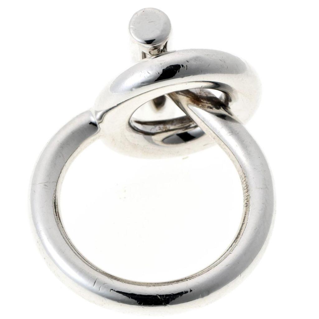 Used HERMES Echape MM Ring Ag925 Silver [Used] S-158951