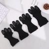 Professional Archery Three-finger Leather Gloves Non-slip Wear-resistant Comfortable Breathable Archery Protective Gear