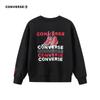 Converse Kids' Cotton Sweatshirt with Retro Back Print