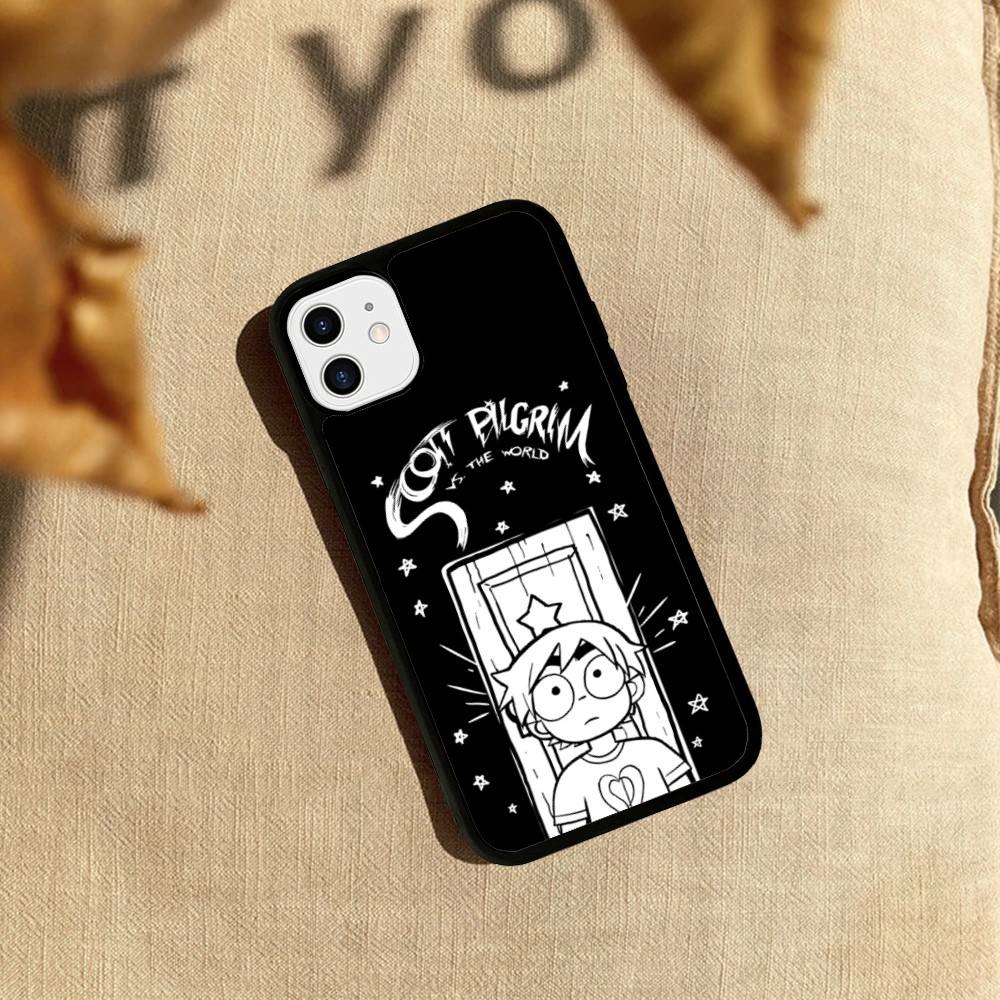 

S-Scott Pilgrim Phone Case For iphone 16 15 14 13 12 11 Pro Max Plus Shockproof TPU+PC Hard Case iPhone 17pro max