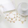 Summer new starfish shell conch pearl necklace bracelet women's seaside vacation style anklet