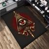 1Pc Freemason Print Rug - home decoration Carpet For Living Room Bedroom Flooring Computer Chair Area Rug