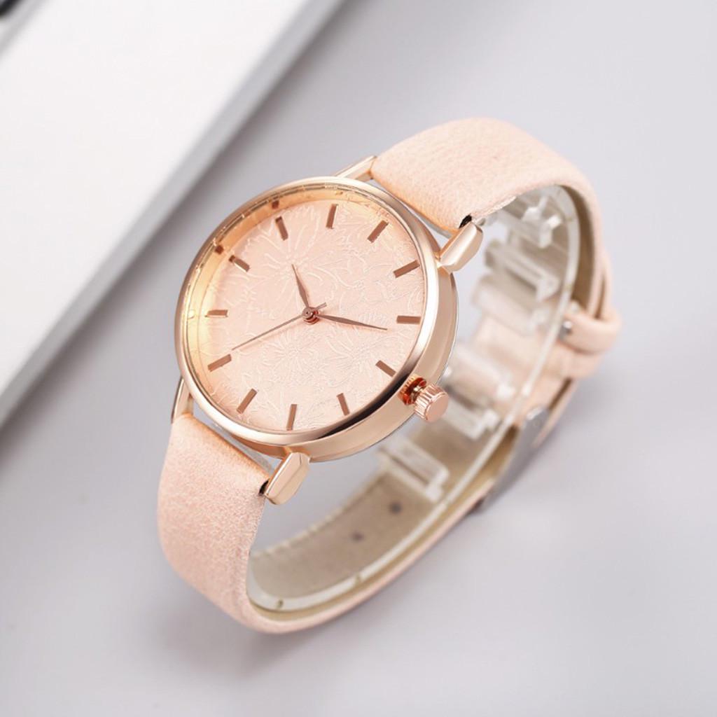 Orologi al Quarzo Casual da Donna Eleganti Lusso Fiori Bracciale Verde Orologi da Polso Donna Eleganti Creativi Orologi Orologi da Donna