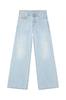 Diesel Women's Loose Fit Denim Pants, Size 23, Indigo Blue, A1222909I12