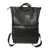 PU Backpack Men's Laptop Backpack Student Travel Commuter Bag