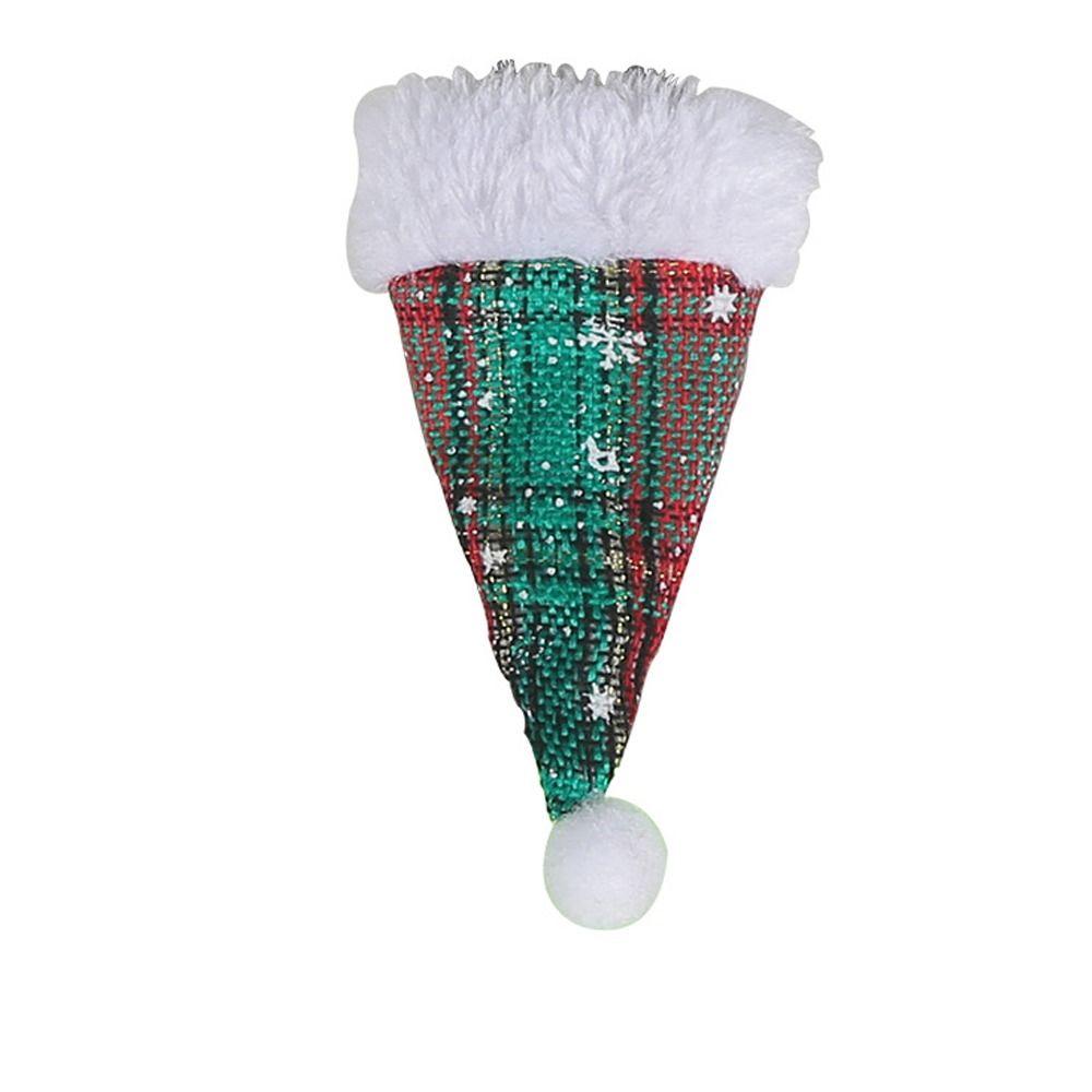 10pcs Handmade Christmas Cutlery Holder Funny Xmas Tableware Storage Bag  New Year Festival Gifts