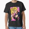 Giojo with His Stand 0812 JoJos Bizarre Adventure Anime Gift T Shirt Manga JJBA Cartoon Printed Graphic Clothes Y2K Clothing