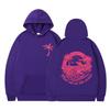 Mens Oversized Drop Shoulder Hooded Sweatshirt Loose Fit Casual Streetwear Winter Cotton Blend