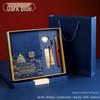 Chinese Style Custom Logo Notebook & Gift Box Set for Business and Cultural Events