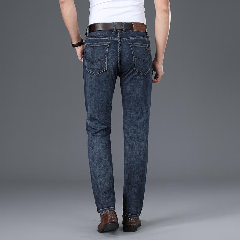 Весенние обычные джинсы большого размера — фото 5