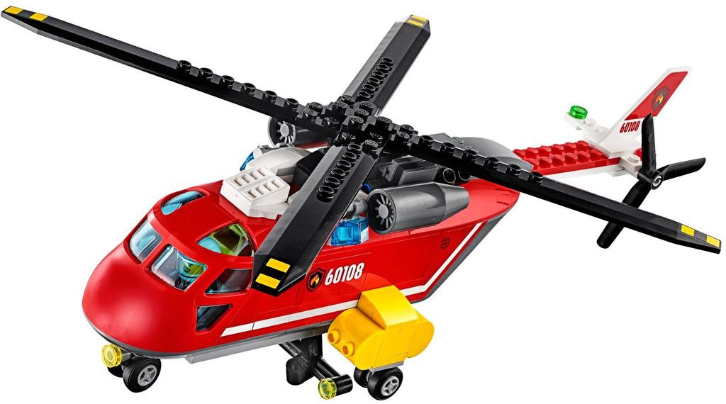 LEGO City Fire Helicopter 60108