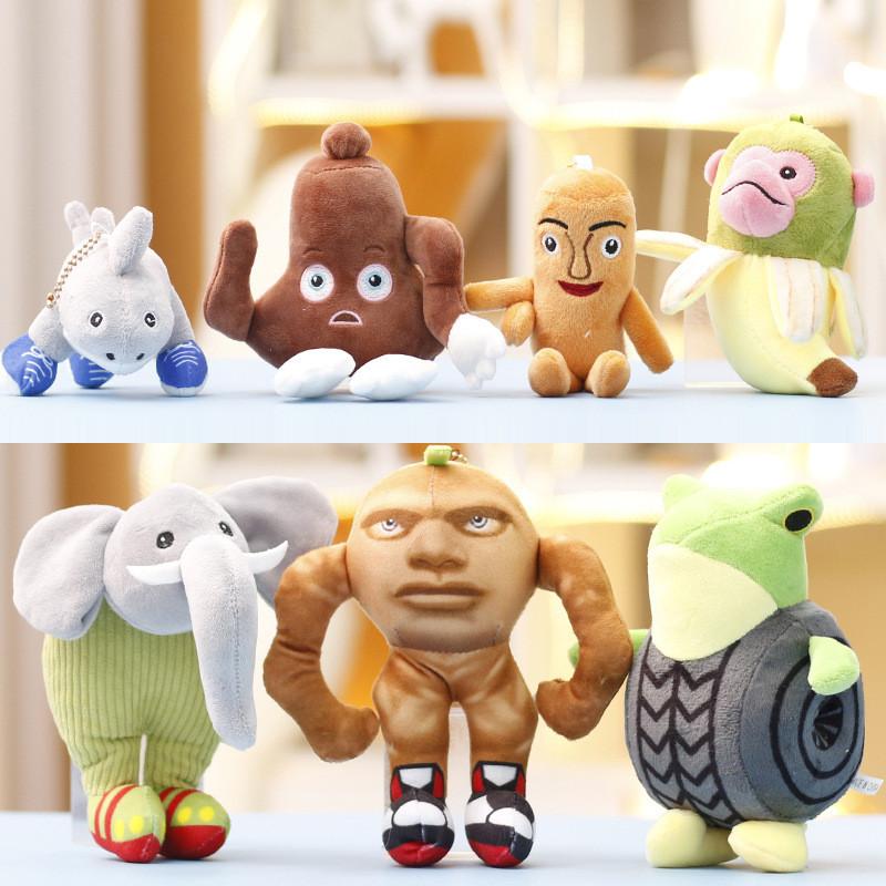 Italiana Brainrot Cartoon Plush Pendant For Kids Gift Ideal Collectors And