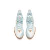 New Anta SpeedRider 2nd Generation Cushioning Anti Slip And Wear Resistant Mid Top Basketball Shoes Men's White Blue Pink 112241615-4
