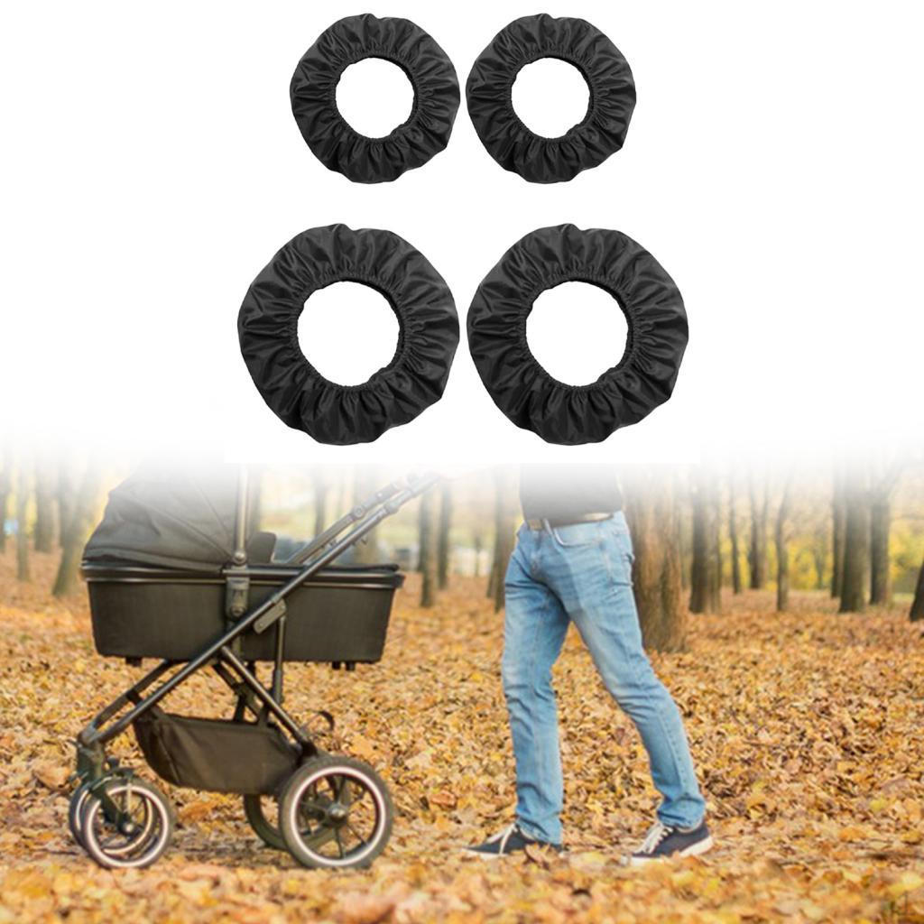 2 Count Wheel Covers for Easy Replacement On Cart Wheels