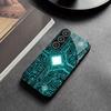 Coque de téléphone de luxe exquise Verre TPU pour Samsung Galaxy S26 S25 S24 S23 S22 S21 FE, Ultra, Plus Résistante aux chutes