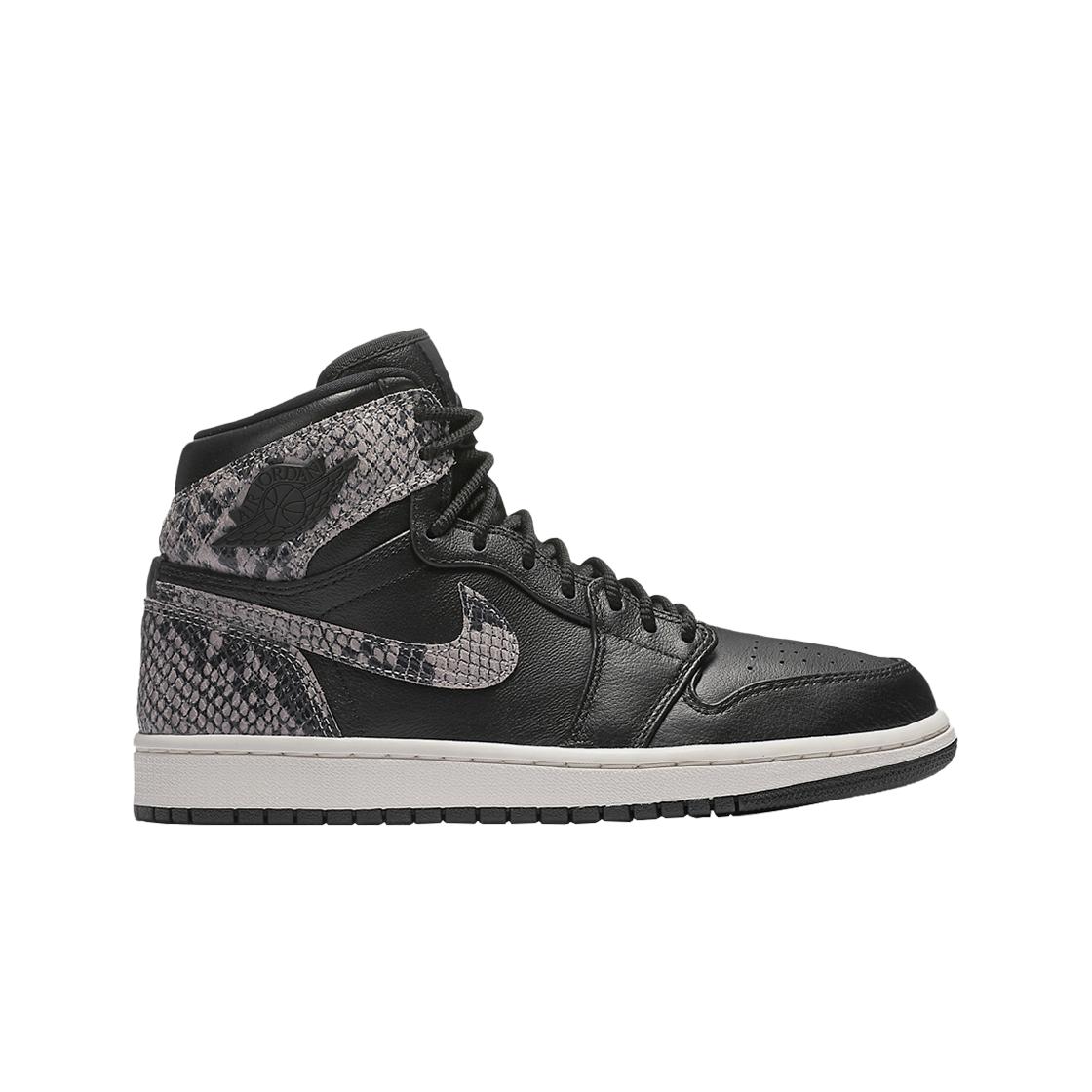 

Женские кроссовки Jordan 1 Retro High Black Snake AH7389-014