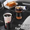 with Tray Drink Holder Adjustable Base Car Tray Table Car Cup Holder Expander  Auto Interior Parts