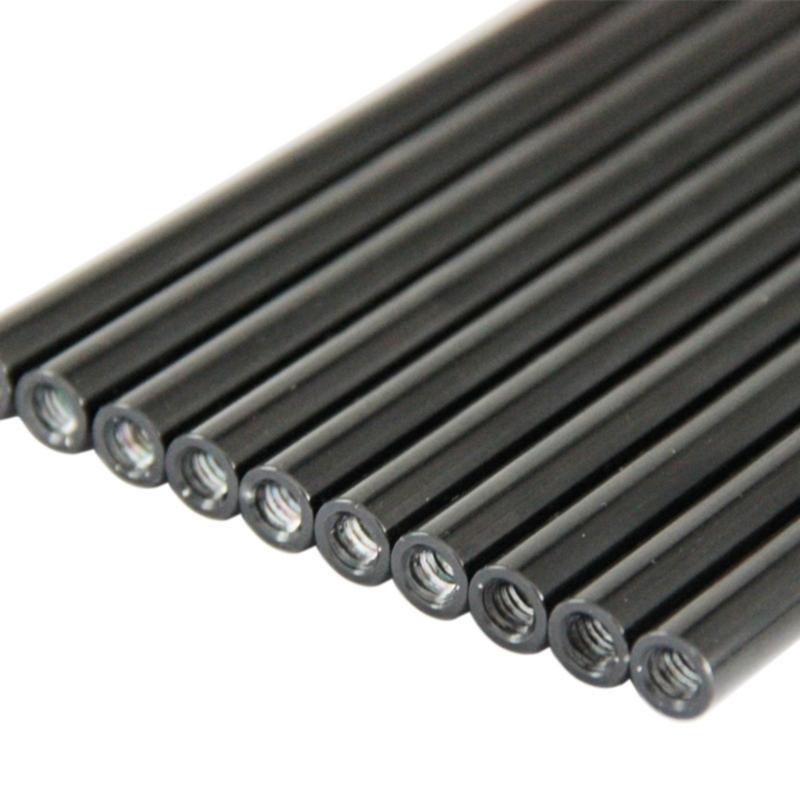 Durability Camera Extension Tube Lightweight Metal Rod with 1/4inch Male To Female Thread for Photography Stabilizers