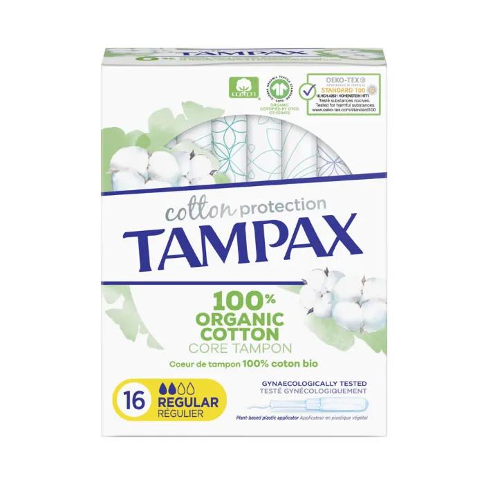 

Тампоны Tampax Organic Regular 16 шт.