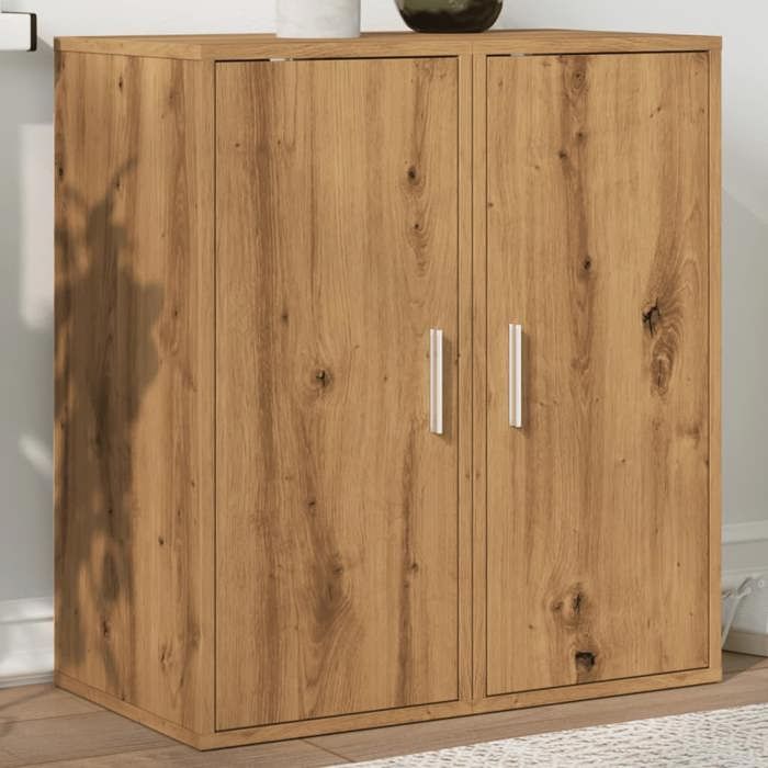 VidaXL Shoe Cabinets 2 Pcs Artisan Oak Engineered Wood, Shoe Storage Cabinet, Rack 856707