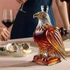 Karafka do wina Orzeł Szklana butelka na alkohol Orzeł Długoterminowe zachowanie smaku Elegancka ozdobna butelka Unikalny prezent dla mężczyzn Taty Męża