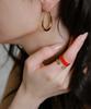Reve Baguette Q Layered Epoch Ring Red