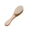 Super Soft All Natural Baby Hairbrush Oval Wooden Brush with Fashion Stylish Design