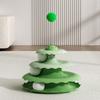 Three-Layer Three-Ball Rotating Cat Toy Interactive Cat Teaser Wand Boredom Relief Cat Exercise Toy for Cats
