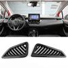 For Toyota Corolla -2024 Dashboard Air Vent Cover Trim Carbon fiber Kit