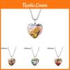Beautiful Bts Heart-shaped Necklace With Gemstone Accents For Fans Of K-pop Jewelry