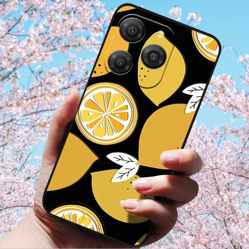 For Blackview Shark 9 5G Cases 3D Relief Flower Emboss Soft Silicone For Blackview Shark 9 5G 3D Cartoon Back Cover Cases Shark9