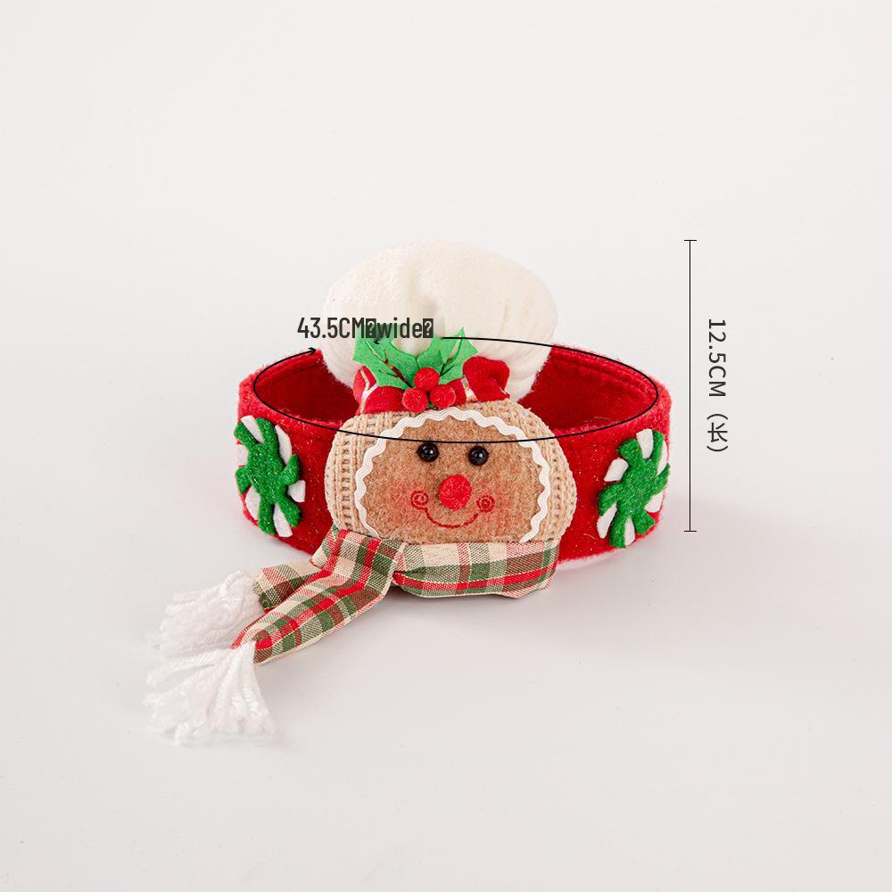 Christmas Cartoon Doll Curtain Buckle and Window Decoration