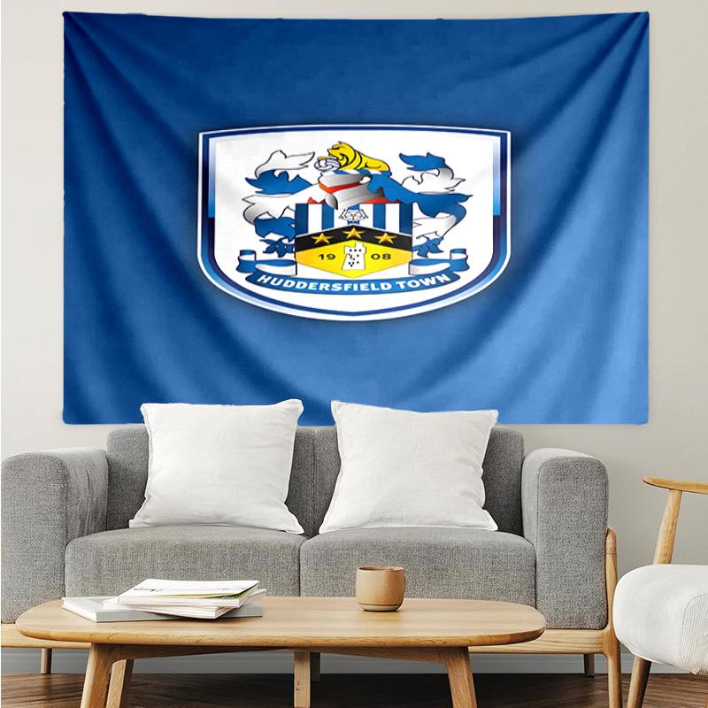 Yorkie Football Spirit Tapestry, Unique Design Tapestry, Suitable for Bedroom,Livingroom, Playroom,Heartwarming Fan Holiday Gifts