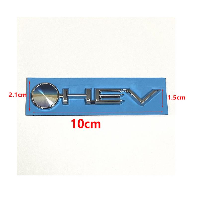 Hybrid ABS Emblem Sticker Rear Tail Badge Logo for Toyota Camry RAV4 Prius Corolla Highlander Avalon C-HR Yaris Car Accessories