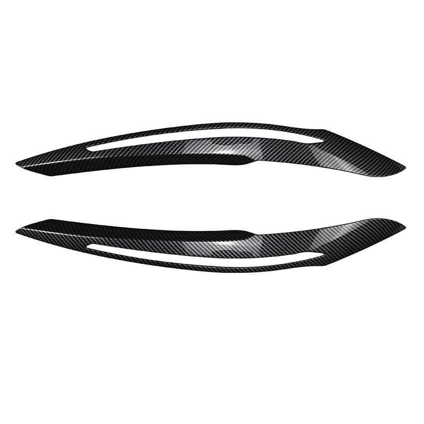 For BMW 1 Series F20 F21 Car Headlight Eyebrow Eyelids Stickers Trim Cover Headlamp Eyelid 2011 2012 2013 2014