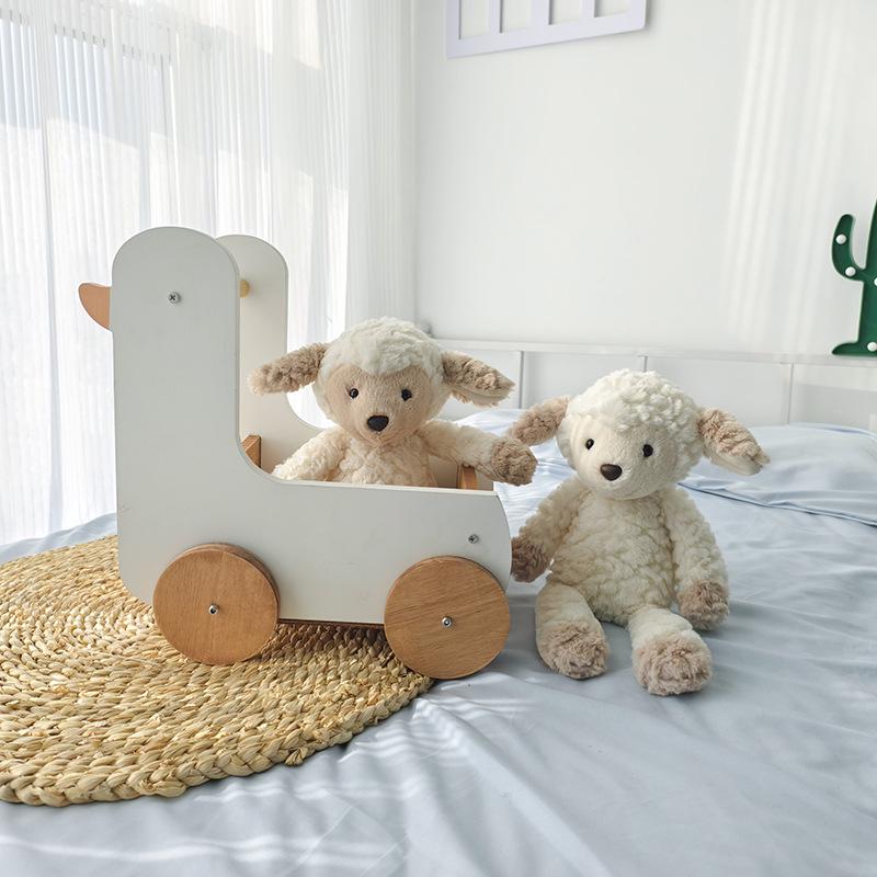 Plüsch Lamm Puppe: Stofftier für Kindergeburtstage oder Feste