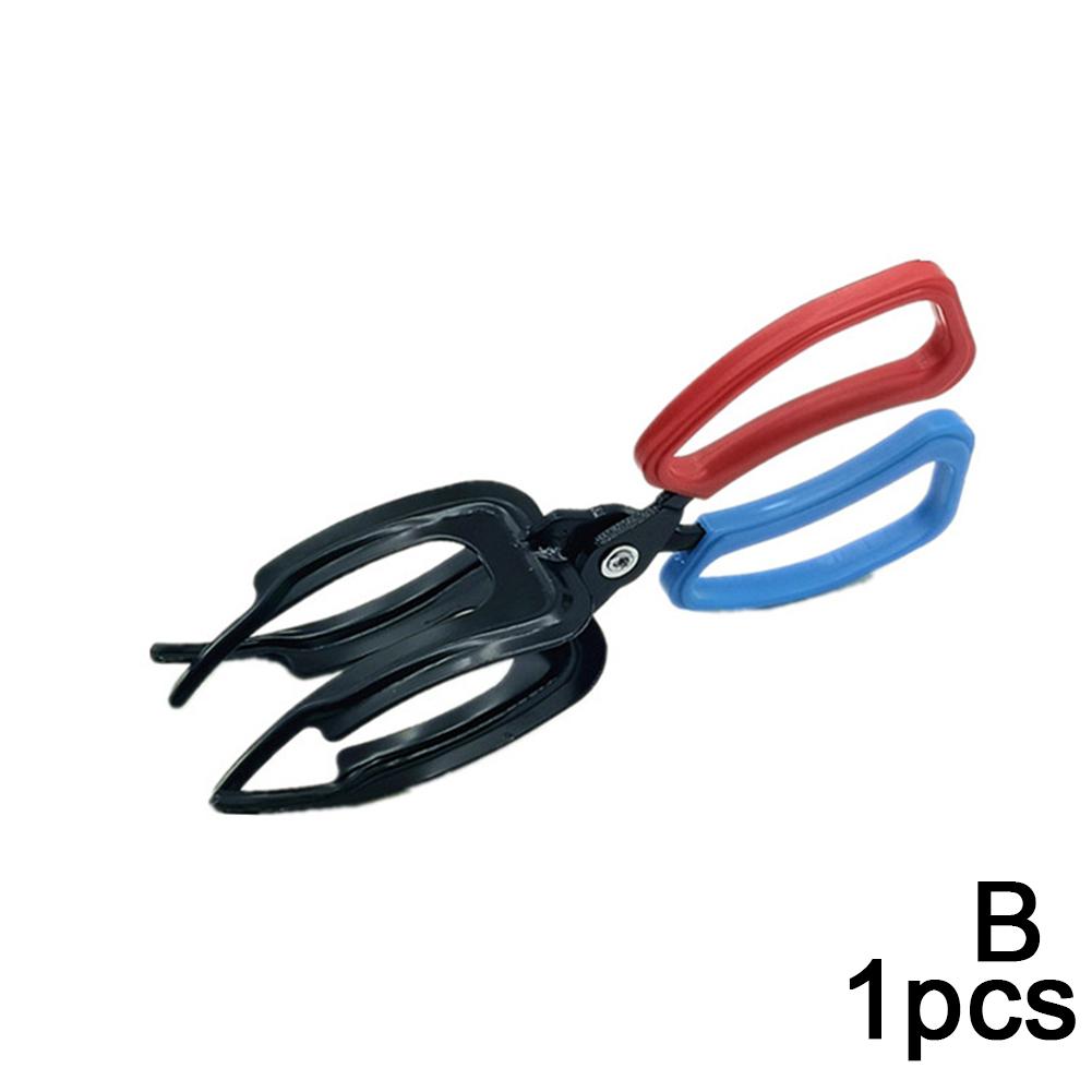 1PCS 2/3-Claw Metal Fish Grips With Non-slip Handle Clamp Grabber Fish Control Pliers For Control Fish Fishing Accessories