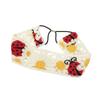 Cherry Knitted Knitted Headband Flower Elastic Flower Headband Vintage Wide Elastic Headband Hair Accessories