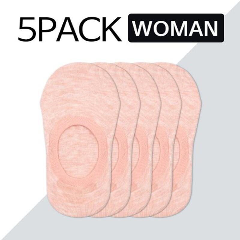 

[Set of 5] Women s Colored Slippers - Coral Coral