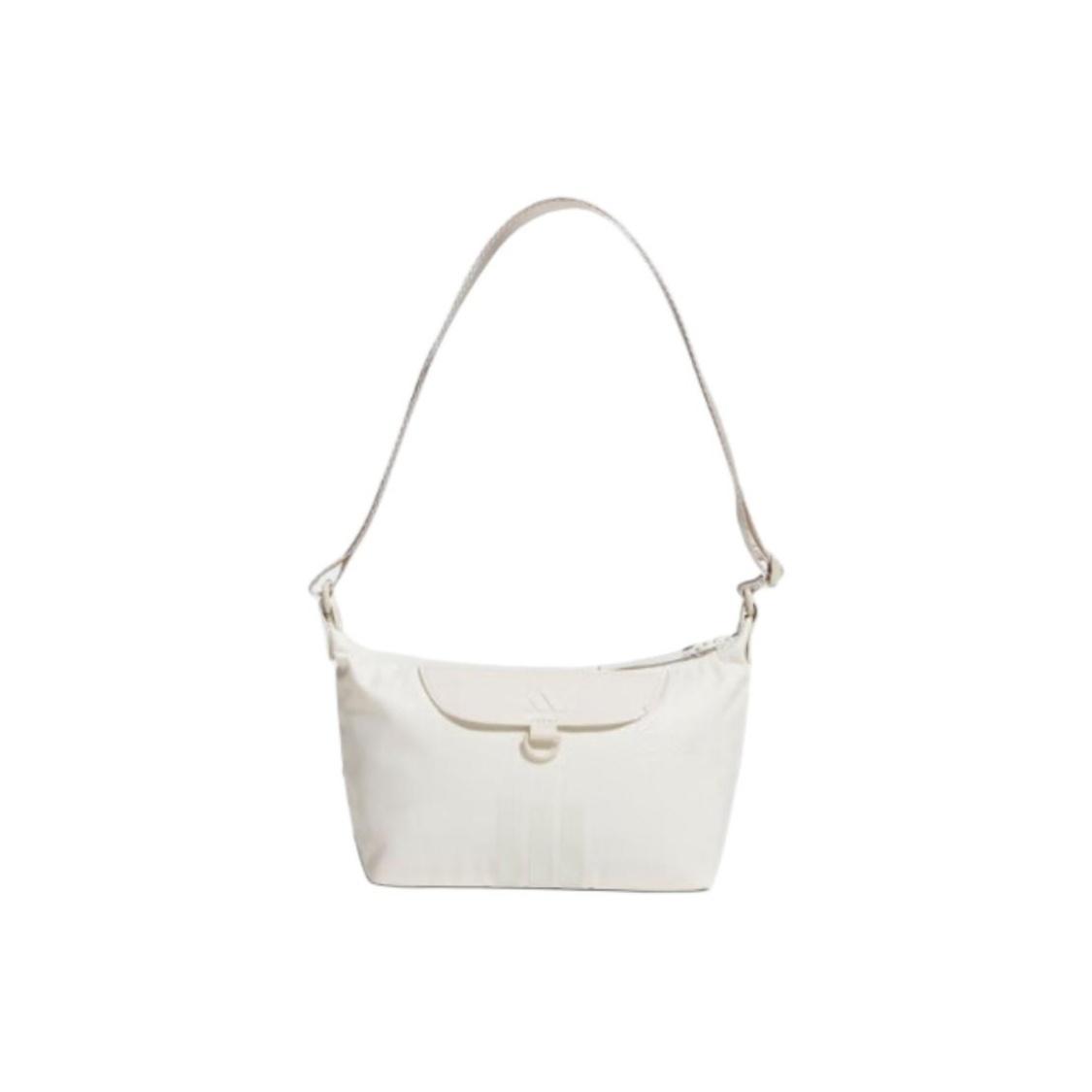 Adidas Recycled Polyamide Shoulder Bag Small Womens White One Size белый