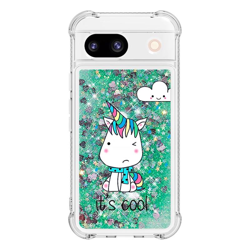 Pouzdro na Pixel 8 Pro na Pro Funda Google Pixel 8 Pro Kryt Třpytivé Dynamické Tekuté Pouzdro Pro Google Pixel8 8A 7A 8Pro Pouzdro na Telefon Etui
