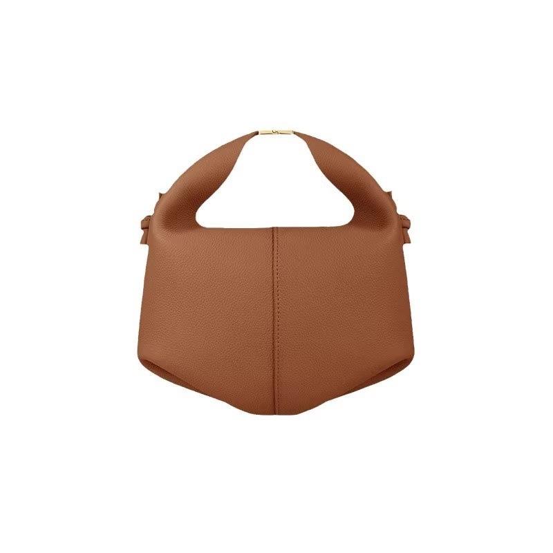 Kleine Vierkante Tas voor Dames, Bento Tas, High-end Leren Dames Tas, Modieuze en Veelzijdige Enkele Schouder Crossbody Handtas