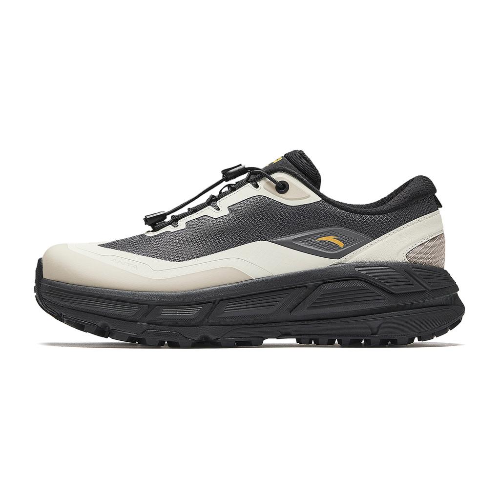 Anta Trace The Trail Slip Resistant Abrasion Resistant Casual Shoes Men's Black Gray 912548803-3