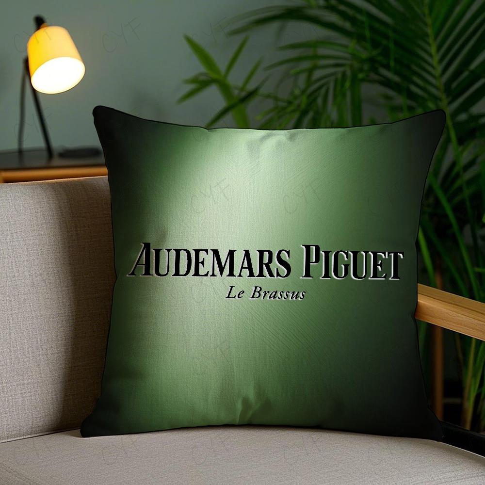 Audemars Piguet Pillow Case Anti-Dustmite Pillowcase Invisible Zipper Silky Short Plush Sofa Cushion Cover