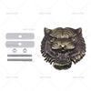 Emblema Metallico per Auto Testa di Tigre Adesivo Personalizzato per Modifica Fuoristrada Logo Decorativo per Griglia Carrozzeria Auto