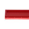 TS-8 Woodworking Hole Ruler Aluminum T shaped Measuring Tool   Scriber for Hardware(Red )
