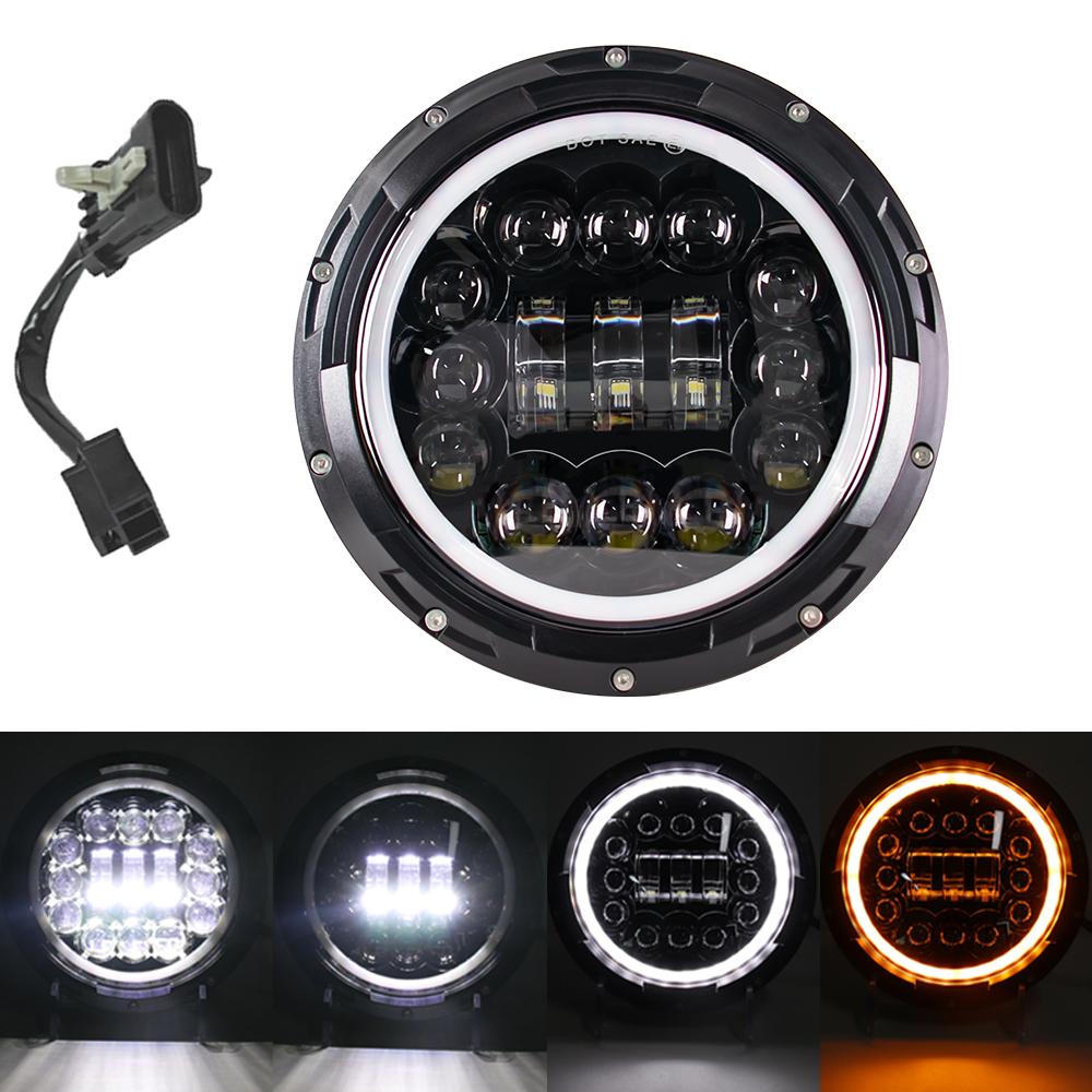 7 Inch LED Motorcycle Headlight for Harley Touring Ultra Classic Electra Street Glide Road King For Yamaha Motorbike Headlamp